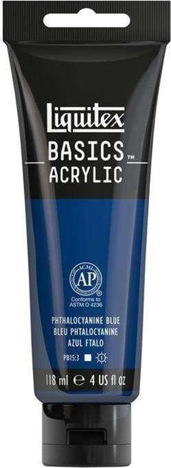 Liquitex Basics Akrilik Boya 118 ml Phthalocyanine Blue 316 - Image 1