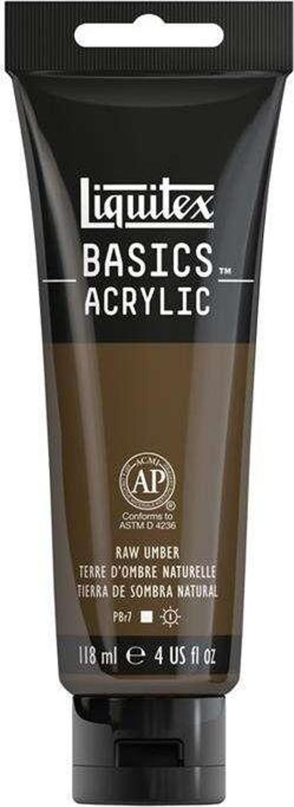 Liquitex Basics Akrilik Boya 118 ml Raw Umber 331 - Image 1
