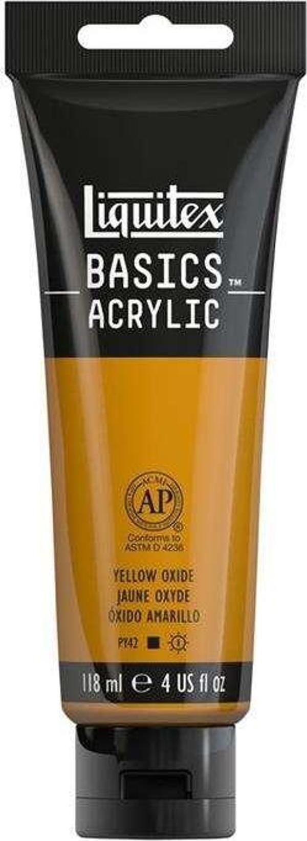 Liquitex Basics Akrilik Boya 118 ml Yellow Oxide 416 - Image 1