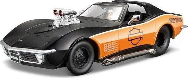 Maisto 1:24 Harley-Davidson 1970 Corvette Model Araba - Image 1