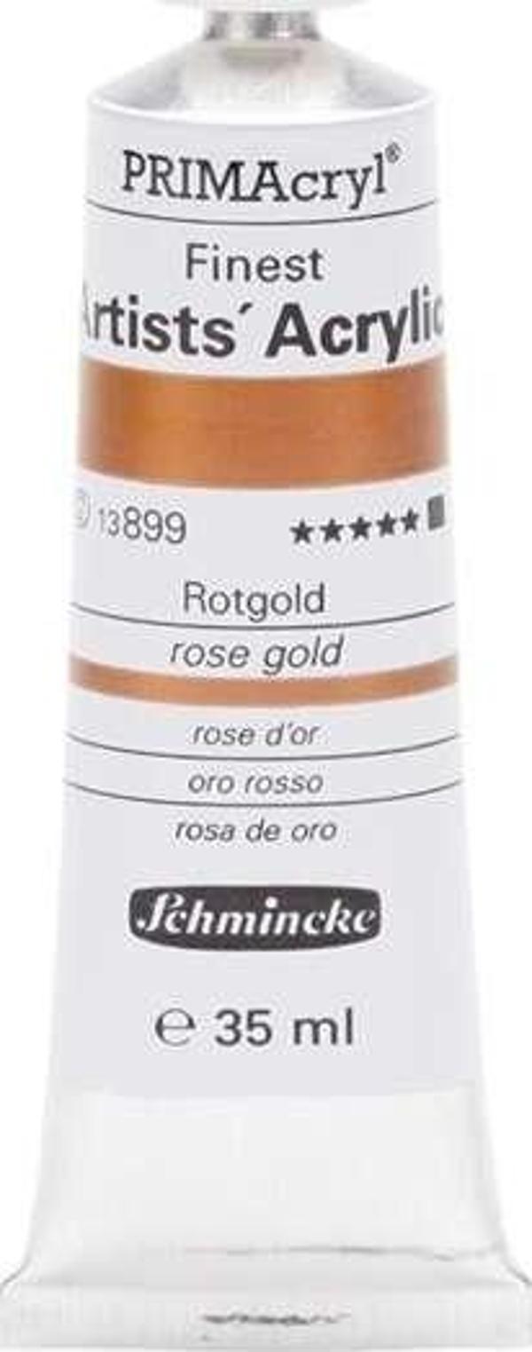 Schmincke PRİMAcryl Artist Akrilik Boya 35 ml Seri 2 Rose Gold 899 - Image 1