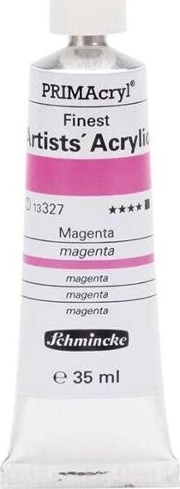 Schmincke PRIMAcryl Artists Profesyonel Akrilik Boya 35 ml Seri 1 Magenta 13327 - Image 1