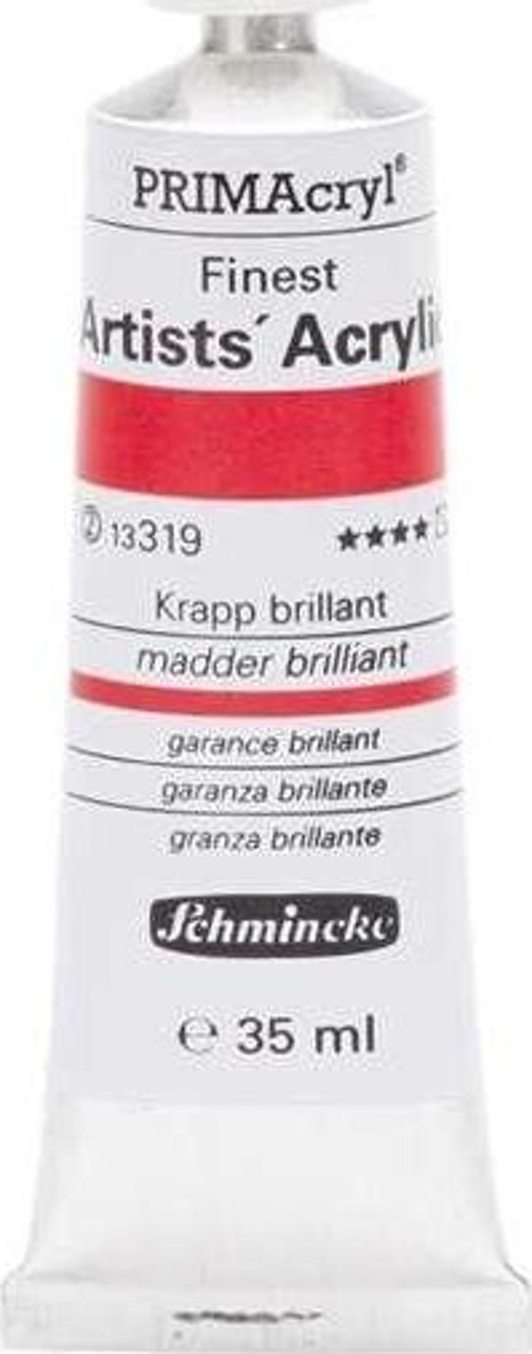Schmincke PRIMAcryl Artists Profesyonel Akrilik Boya 35 ml Seri 2 Madder Brillant 13319 - Image 1