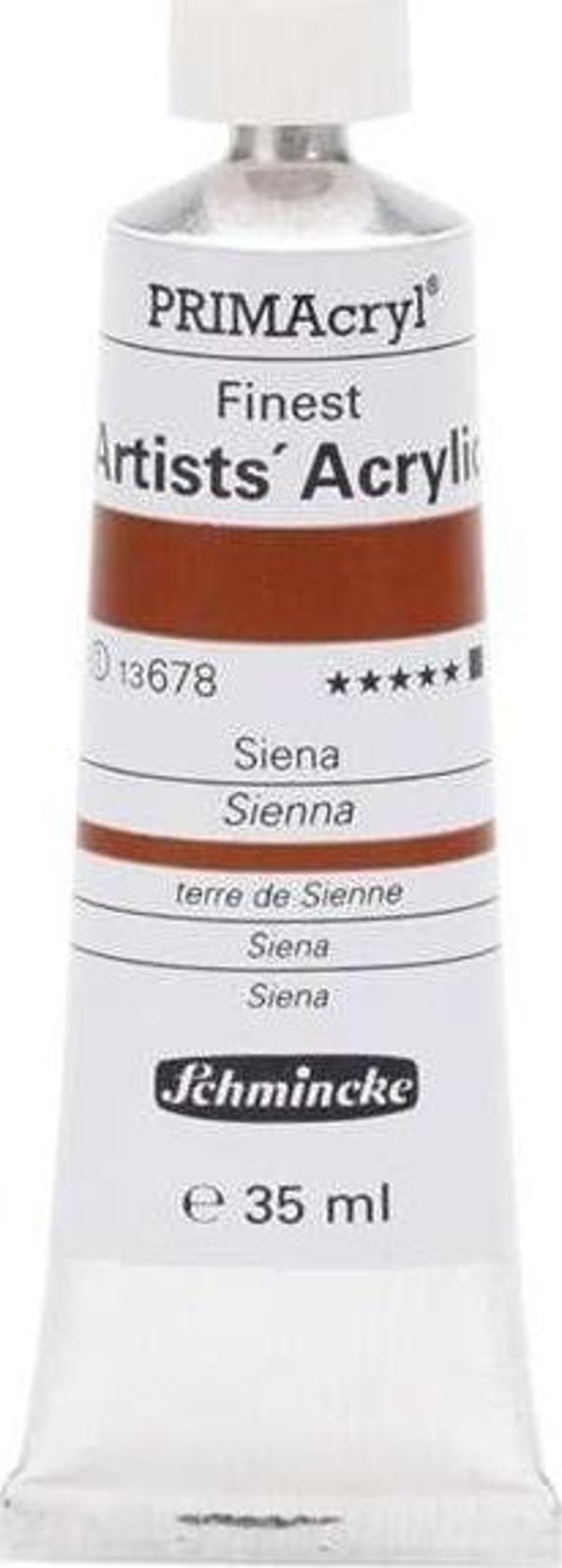 Schmincke PRİMAcryl Artist Akrilik Boya 35 ml Seri 1 Sienna 678 - Image 1