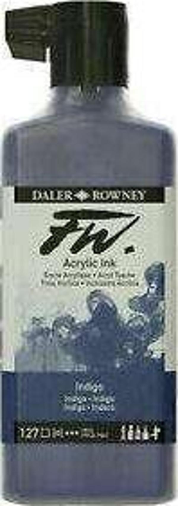 Daler Rowney Fw Acrylic Artist Ink 180 ml No127 Indıgo (Artist Akrilik Mürekkep) - Image 1