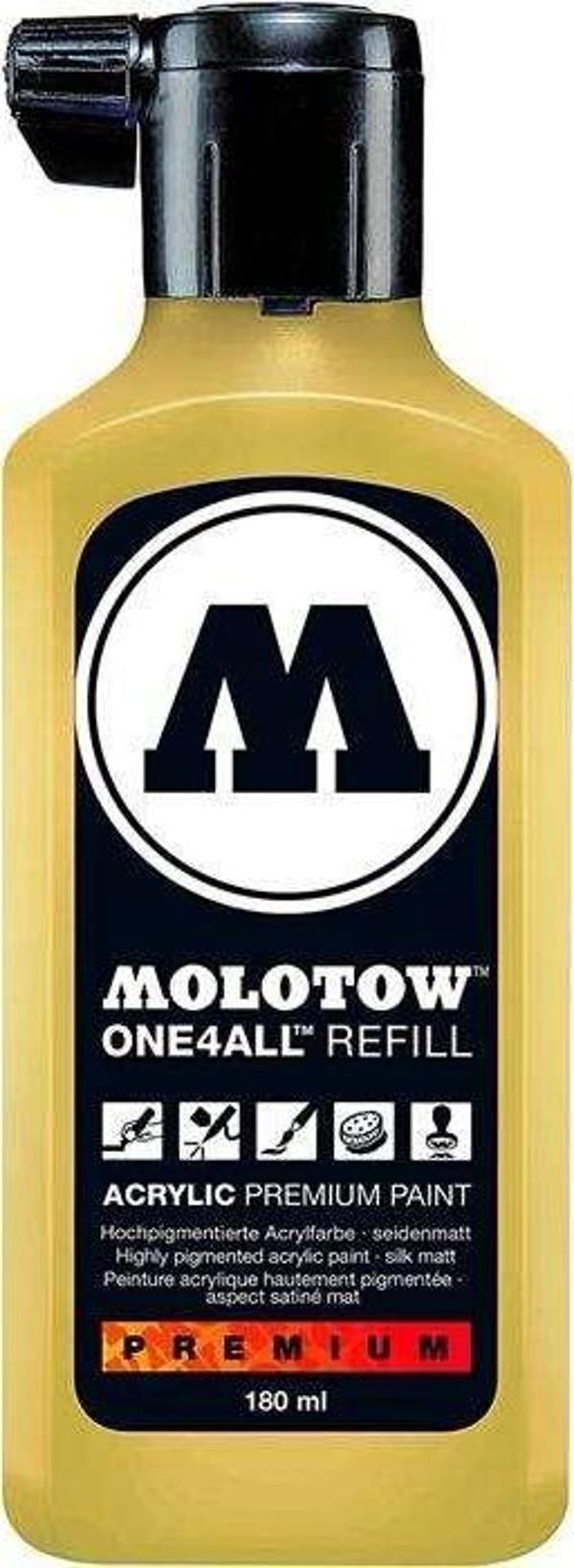 Molotow One4All Akrilik Mürekkep Refill 180 ml Vanille 115 - Image 1