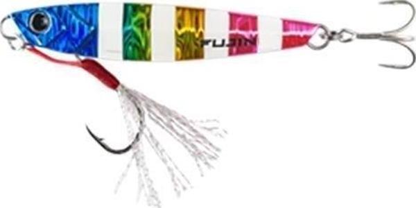 Fujin Jig-X 20gr Light Jigging Jig Yem MT21 Rainbow Glow - Image 1