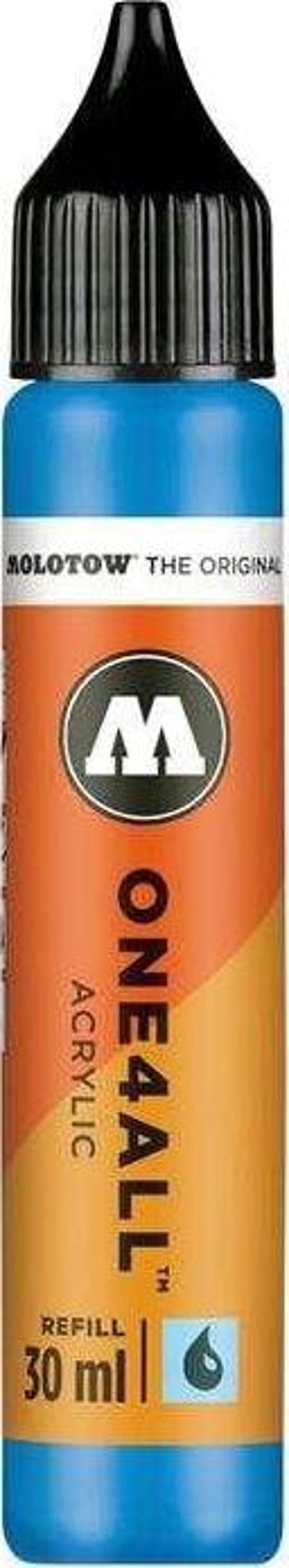 Molotow One4All Akrilik Mürekkep Refill 30 ml Shock Blue Middle 161 - Image 1