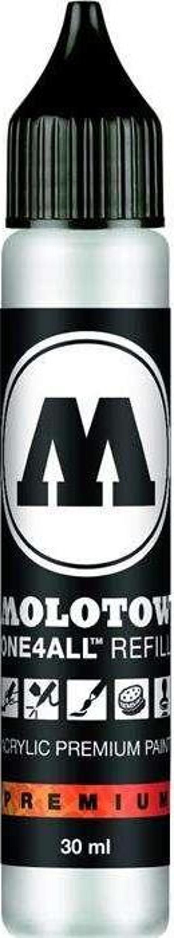 Molotow One4All Akrilik Mürekkep Refill 30 ml Signal White 160 - Image 1