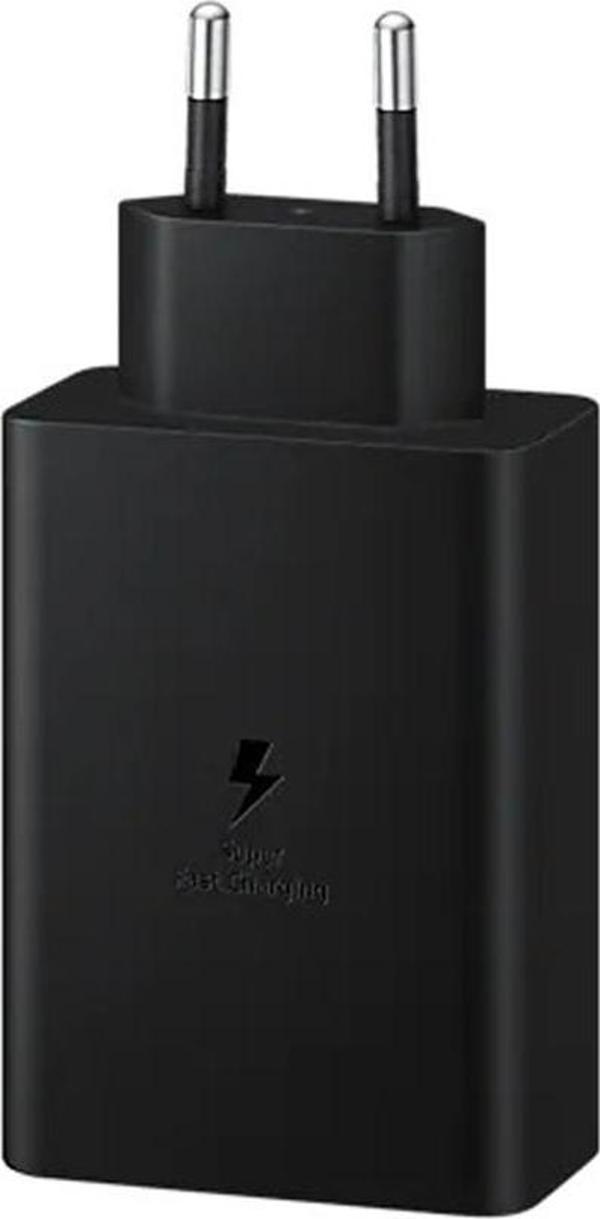 Samsung 3in1 Trio 65W 2xPD+UsbA Ev Tipi Şarj Aleti 3 Çıkışlı EP-T6530NBEGWW - Image 1