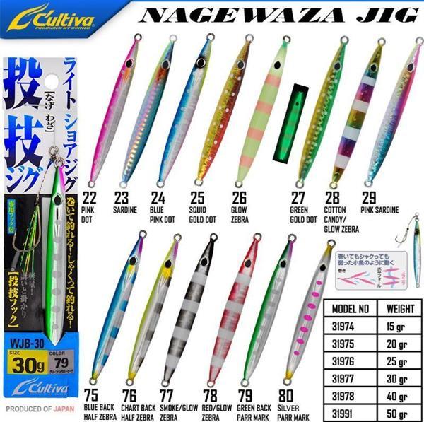 Cultiva 31991 Nagewaza Jig 50g-75 - Image 1