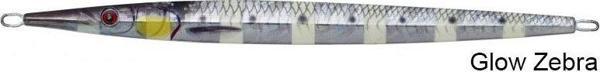 Savage gear 3D Needle Jig 120 gr 21,5 cm Suni Yem Glow Zebra - Image 1