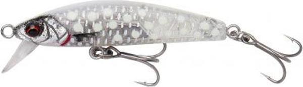 Savage Gear Gravity Minnow 5 cm 8 gr Suni Yem Crystal White Glow - Image 1