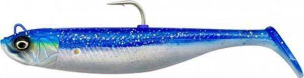 Savage Gear Savage Minnow 12.5 cm 35 gr Blue Pearl Silver 2+1 - Image 1
