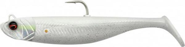 Savage Gear Savage Minnow 12.5 cm 35 gr White Pearl Silver 2+1 - Image 1