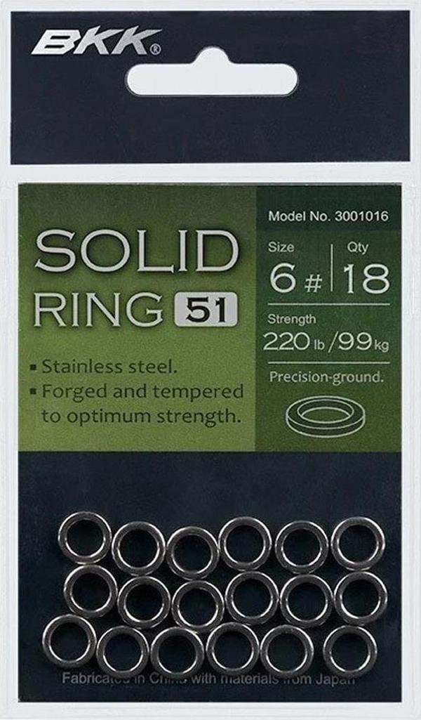 BKK Solid Ring-51 7 16 Pcs - Image 1