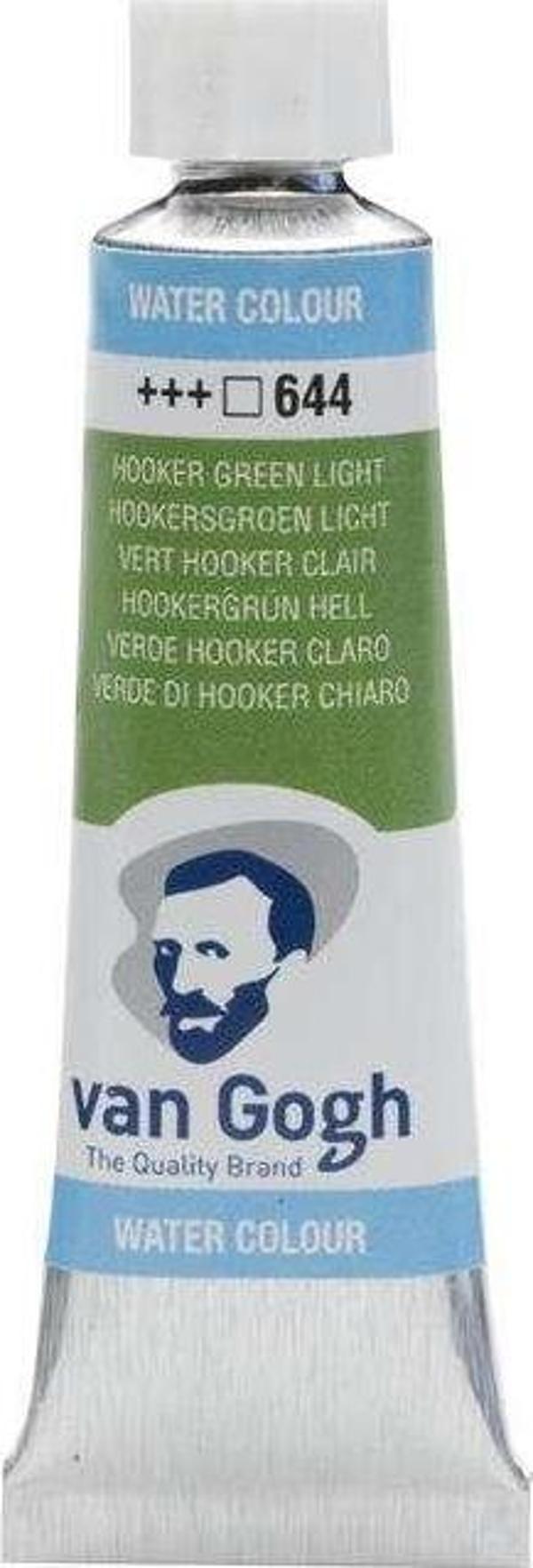 Talens Van Gogh Tüp Sulu Boya 10 ml Hooker Green Light 644 - Image 1