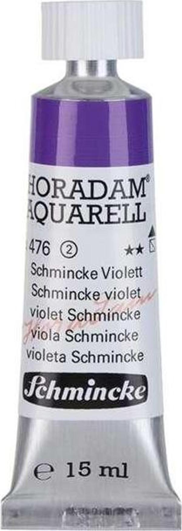 Schmincke Horadam Tüp Sulu Boya 15 ml Seri 2 Violet 476 - Image 1