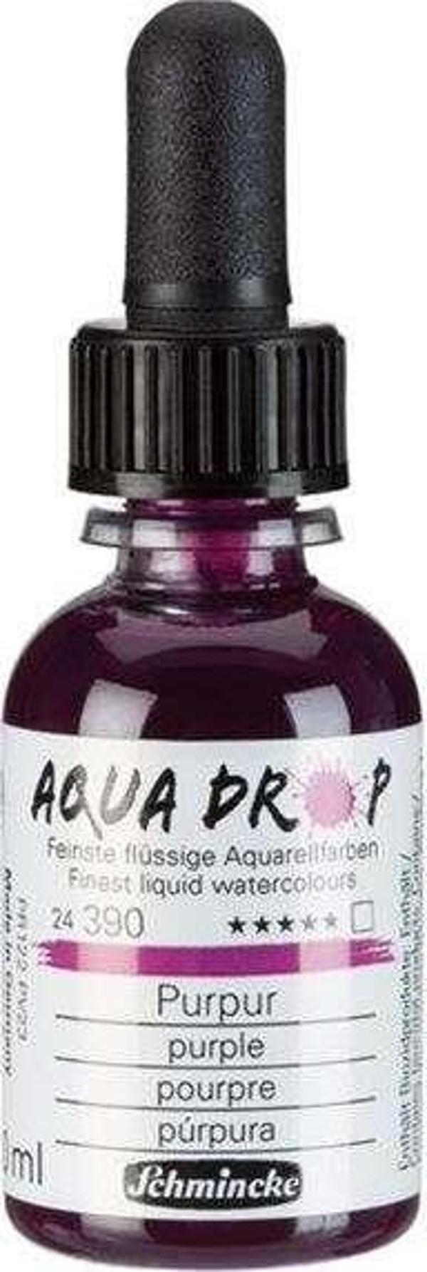 Schmincke Aqua Drop Sıvı Sulu Boya 30 ml Purple - Image 1