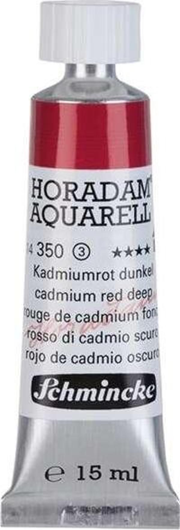 Schmincke Horadam Tüp Sulu Boya 15 ml Seri 3 Cadmium Red Deep 350 - Image 1