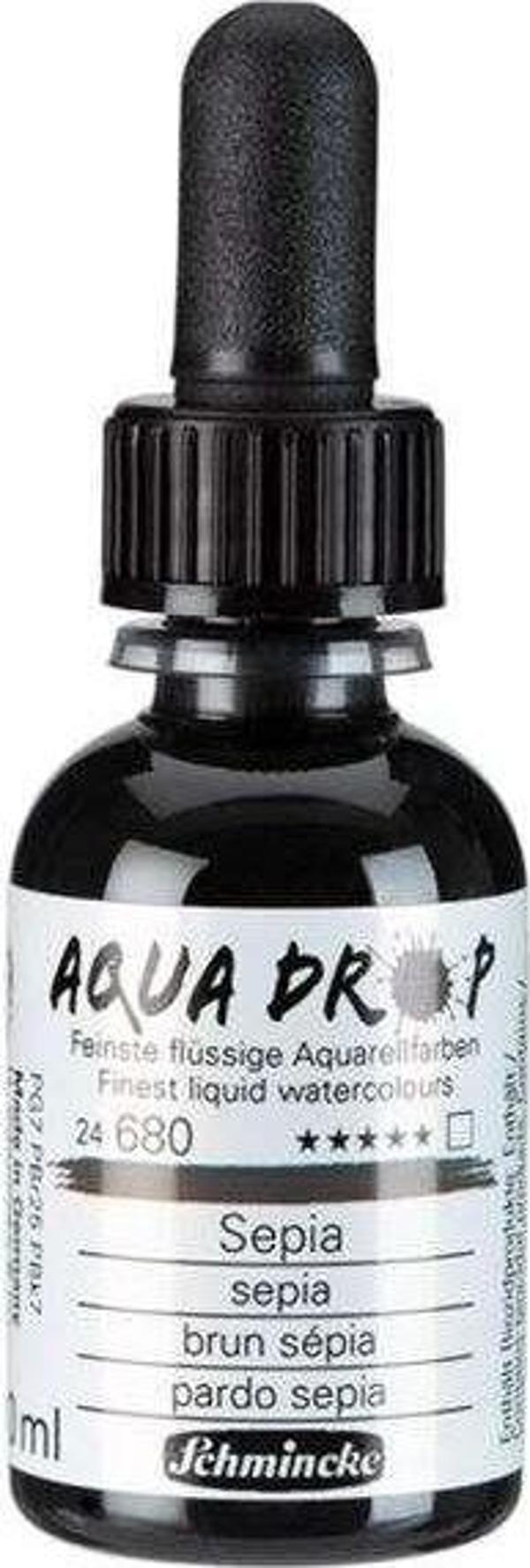Schmincke Aqua Drop Sıvı Sulu Boya 30 ml Sepia - Image 1