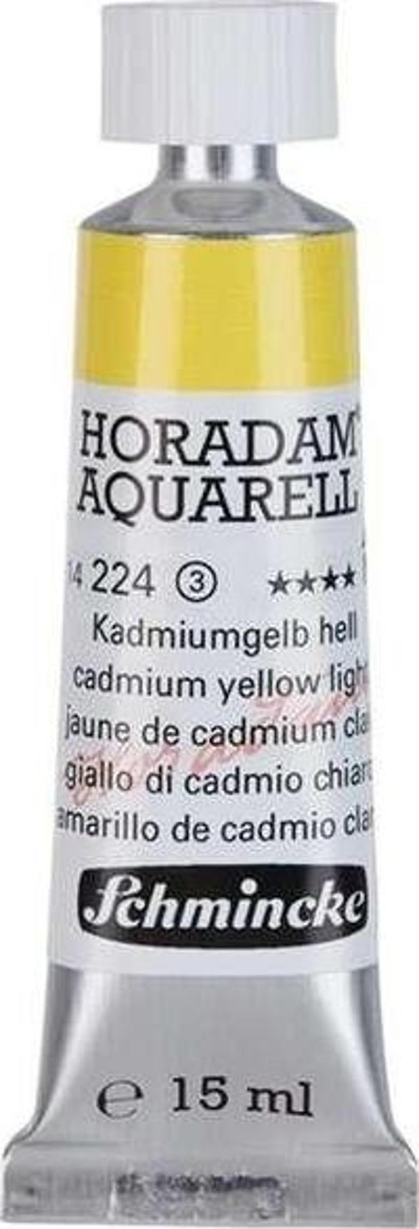 Schmincke Horadam Tüp Sulu Boya 15 ml Seri 3 Cadmium Yellow Light 224 - Image 1