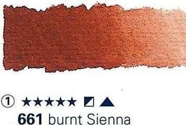 Schmincke Horadam Aquarell Sulu Boya 15 ml Seri 1 N661 Burnt Sienna - Image 1