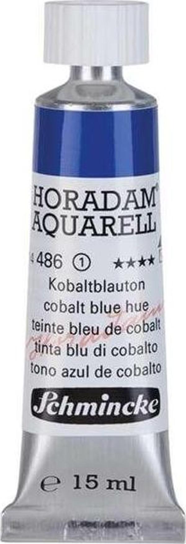Schmincke Horadam Seri 1 Tüp Sulu Boya 15 ml Cobalt Blue Hue 486 - Image 1