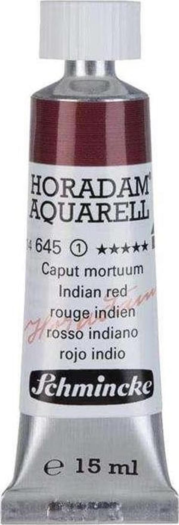 Schmincke Horadam Seri 1 Tüp Sulu Boya 15 ml İndian Red 645 - Image 1