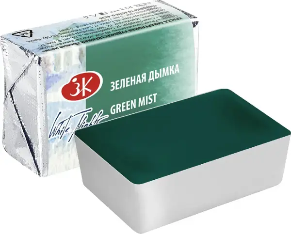 St. Petersburg White Nights Extra-Fine Tam Tablet Sulu Boya 2.5 ml Green Mist 762 - Image 1