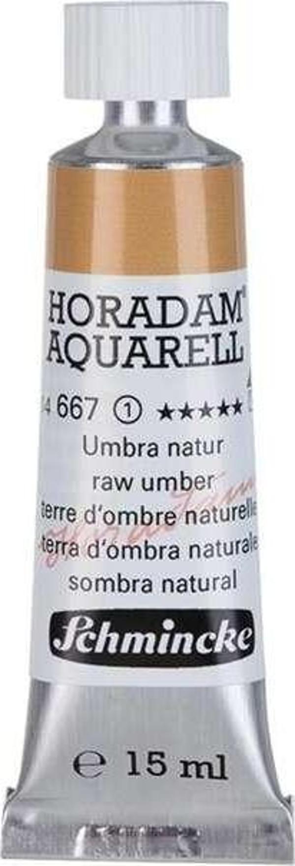 Schmincke Horadam Seri 1 Tüp Sulu Boya 15 ml Raw Umber 667 - Image 1