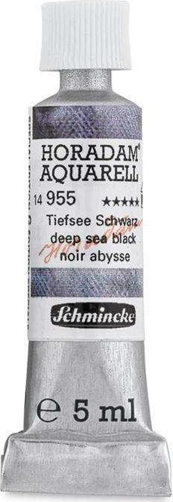 Schmincke Horadam Supegranulation Tüp Sulu Boya 15 ml Deep Sea Black 955 - Image 1