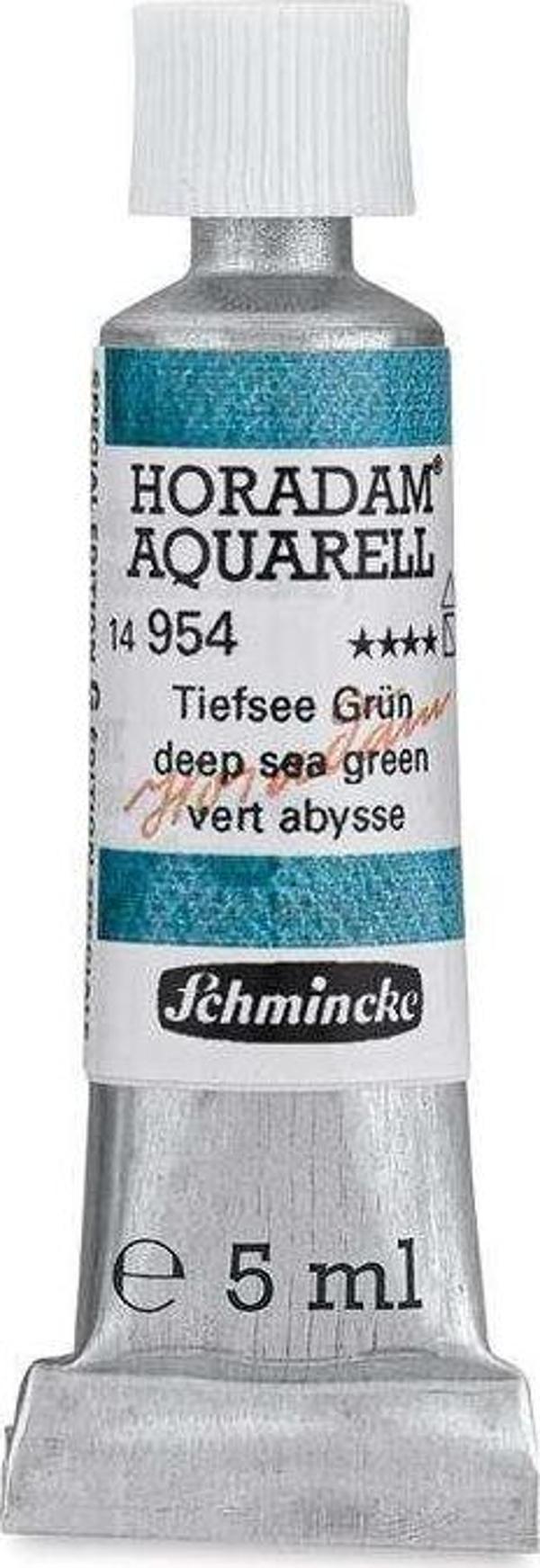 Schmincke Horadam Supegranulation Tüp Sulu Boya 15 ml Deep Sea Green 954 - Image 1