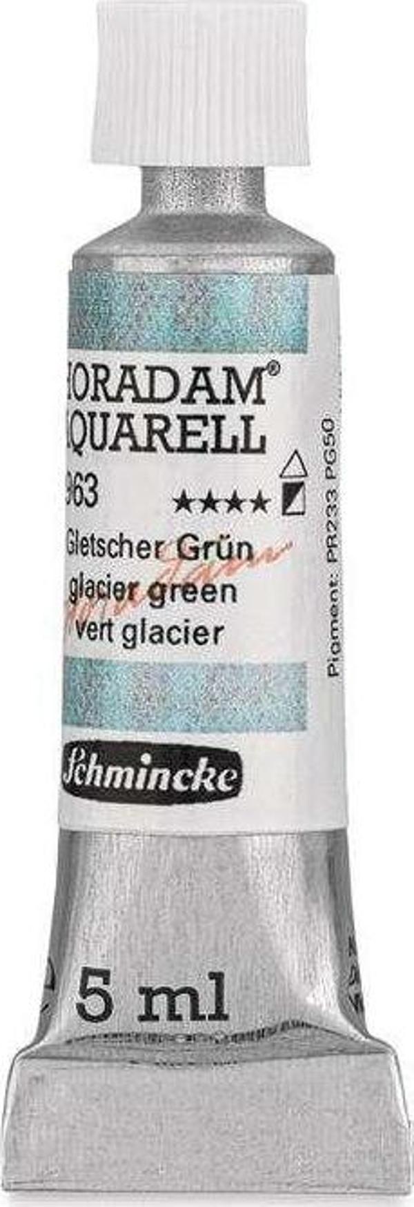 Schmincke Horadam Supegranulation Tüp Sulu Boya 15 ml Glacier Green 963 - Image 1