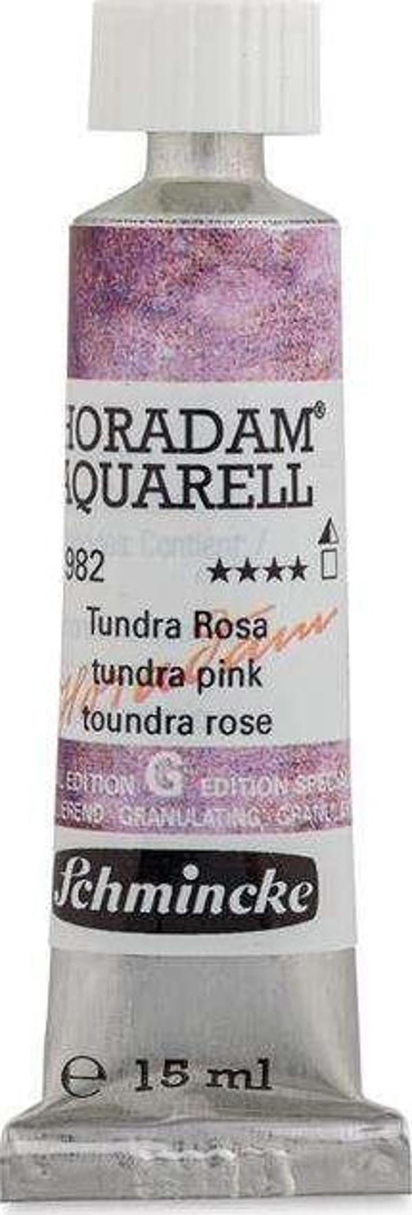 Schmincke Horadam Supegranulation Tüp Sulu Boya 15 ml Tundra Pink 982 - Image 1