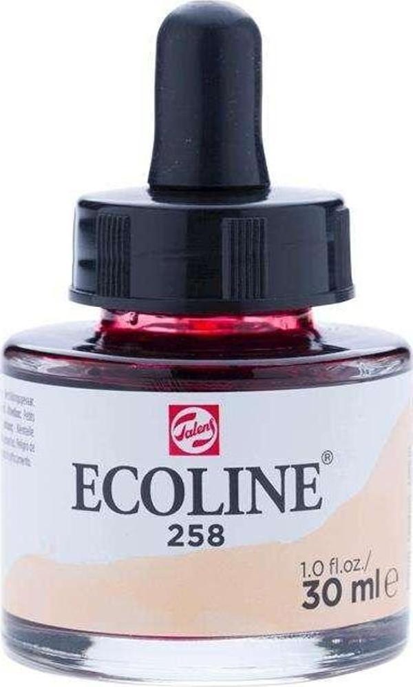 Talens Ecoline Sıvı Sulu Boya 30 ml Apricot 258 - Image 1