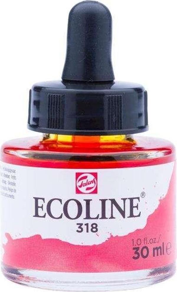Talens Ecoline Sıvı Sulu Boya 30 ml Carmine 318 - Image 1