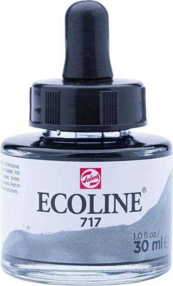 Talens Ecoline Sıvı Sulu Boya 30 ml Cold Grey 717 - Image 1