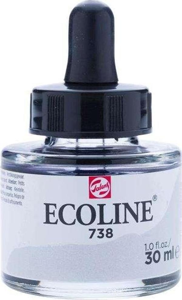 Talens Ecoline Sıvı Sulu Boya 30 ml Cold Grey Light 738 - Image 1