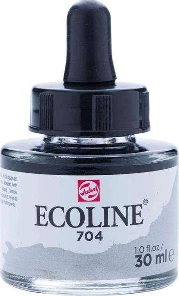Talens Ecoline Sıvı Sulu Boya 30 ml Grey 704 - Image 1