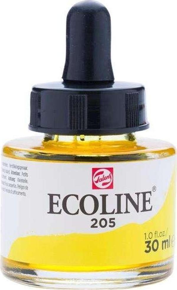 Talens Ecoline Sıvı Sulu Boya 30 ml Lemon Yellow 205 - Image 1