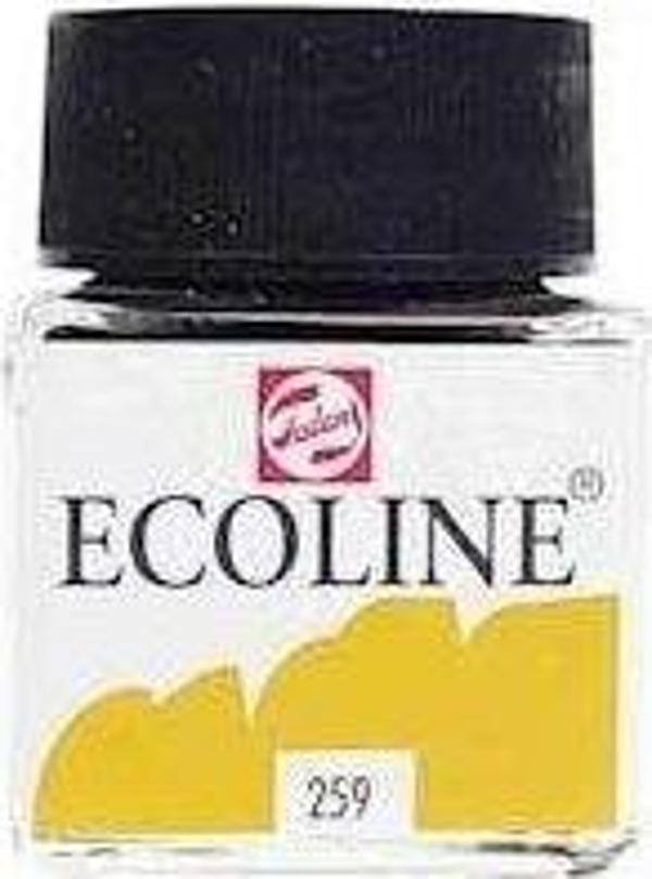 Talens Ecoline Sıvı Sulu Boya 30 ml Sand Yellow 259 - Image 1