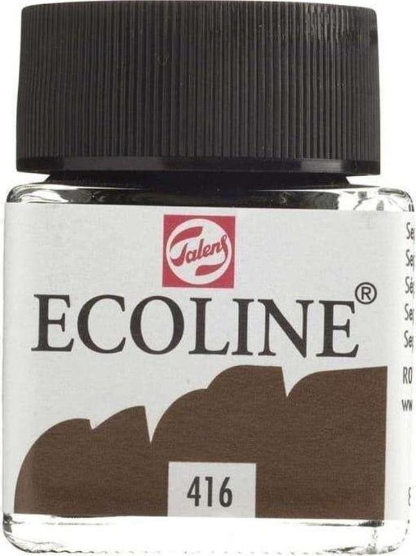 Talens Ecoline Sıvı Sulu Boya 30 ml Sepia 416 - Image 1