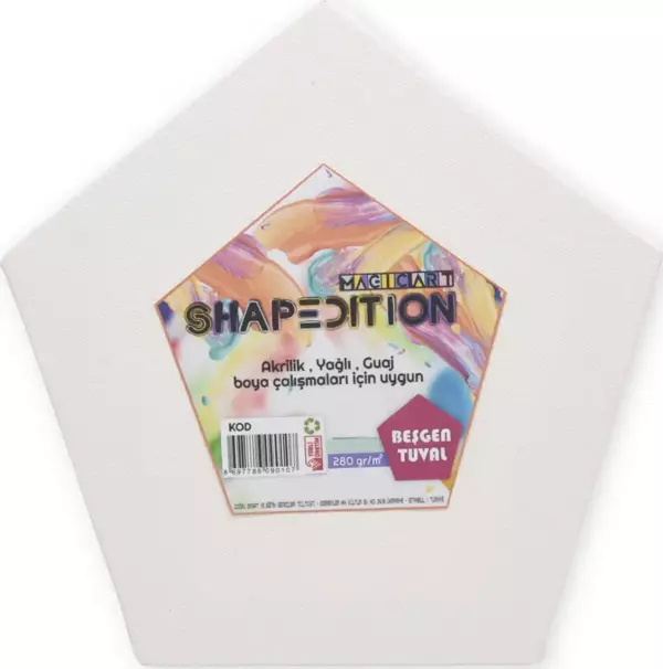 Magic Art Beşgen Tuval 24 cm Best25 - Image 1