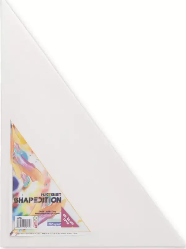 Magic Art Dik Üçgen Tuval 30x22 cm Dkt30 - Image 1