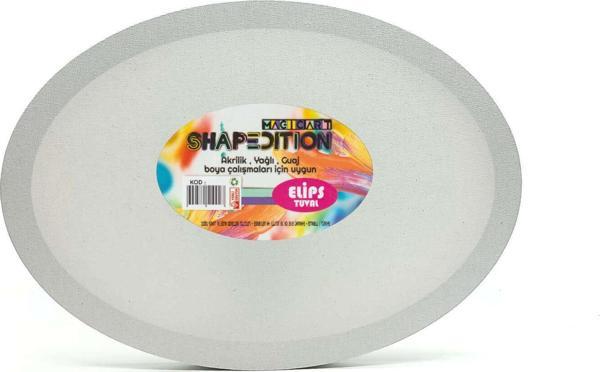 Magic Art Shape Edition Elips Tuval 10x20 cm ELT20 - Image 1