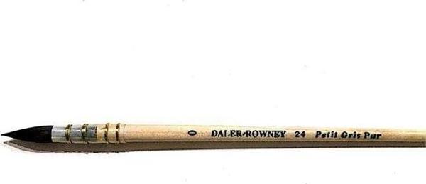 Daler Rowney Seri 24 Petit Gris Fırça No0 - Image 1