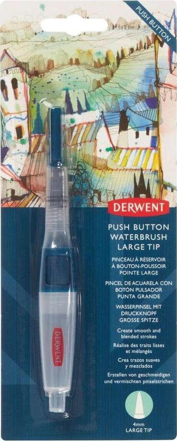 Derwent Su Hazneli Sivri Uç Fırça 4 mm 2305822 - Image 1