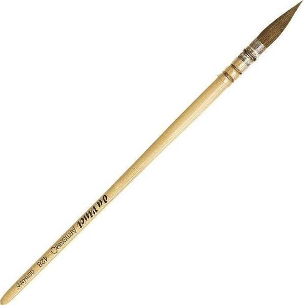 Da Vinci Seri 428 Artissimo Kolinsky Kırmızı Samur Sulu Boya Fırça No0 - Image 1