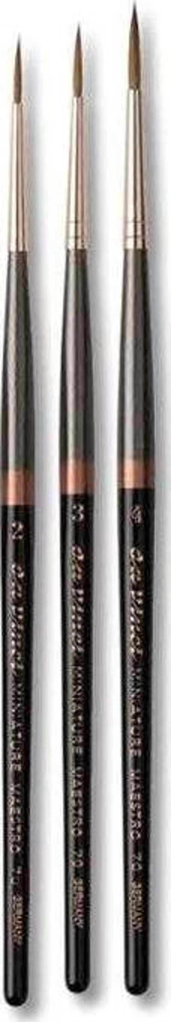 Da Vinci Seri 70 Maestro Kızıl Samur Kılı Minyatür Fırça Seti - Image 1